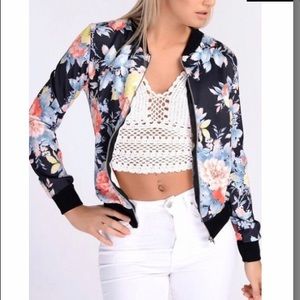 Floral jacket
