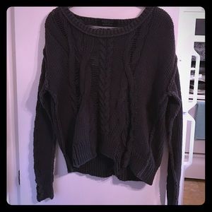 All Saints crocheted sweater