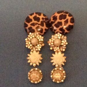 Earrings, very fashionable.