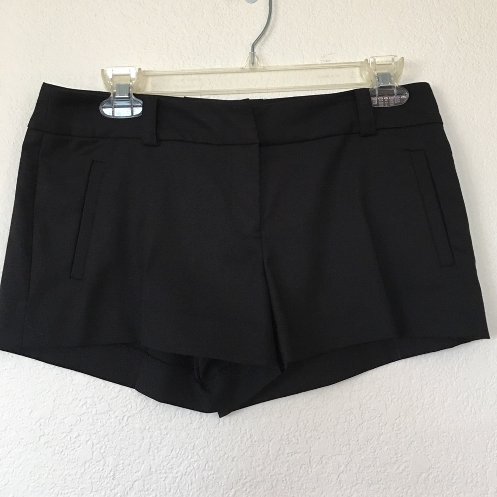 Black dress shorts