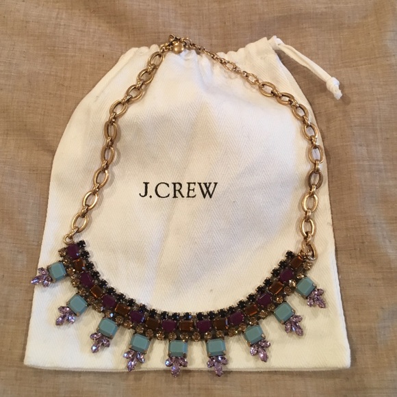 J crew jewel necklace