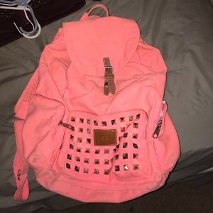 PINK Drawstring Backpack