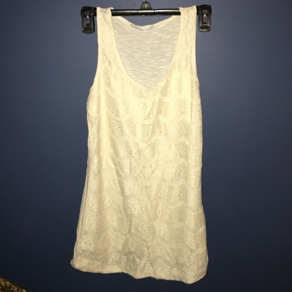 Charlotte Russe lace tank top