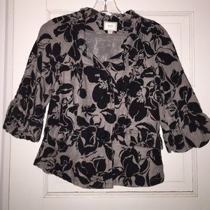 Floral trendy blazer