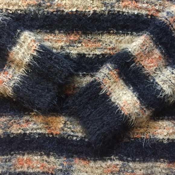 WORN ONCE Lumière Fuzzy & Cozy Striped Sweater - Picture 3 of 3