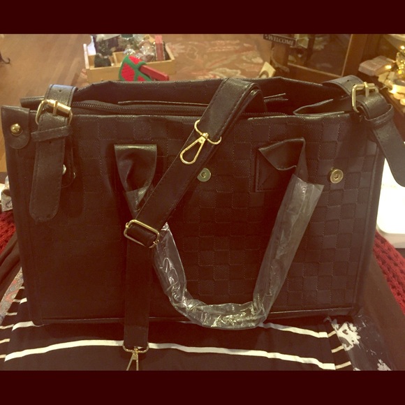 New Black handbag & wallet (trade)