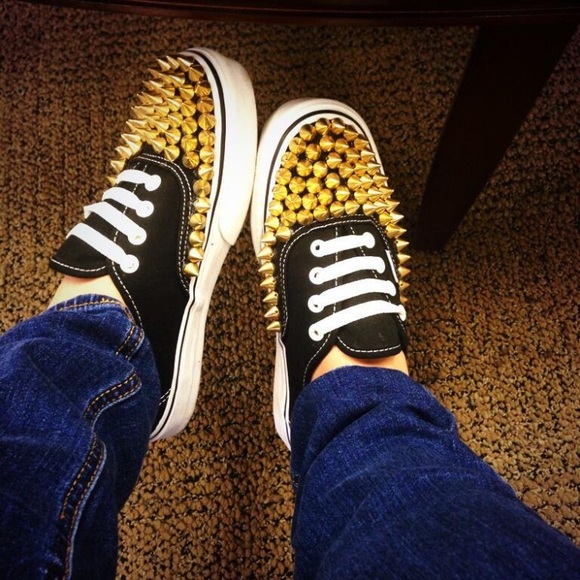 studded vans