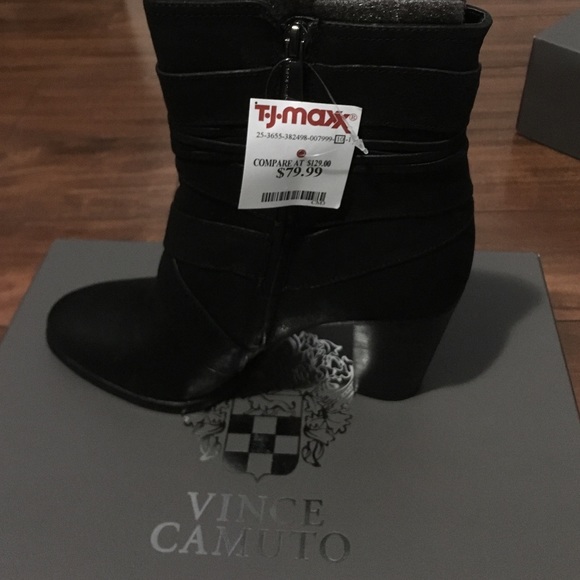 Brand new black boots