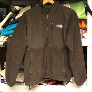 Brown Women's North Face Denali Jacket
