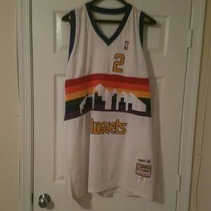 Authentic Denver Nuggets Alex English Jersey