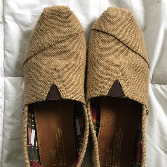 Burlap Toms