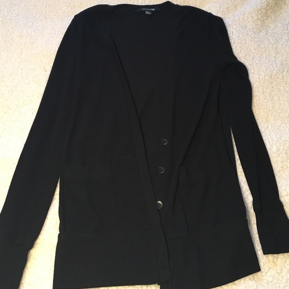 Forever 21 Black Cardigan