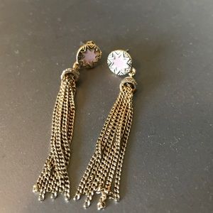 House of Harlow earrings