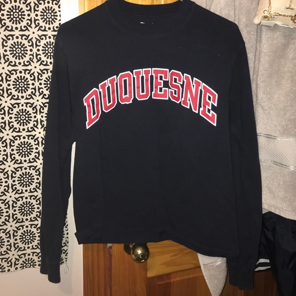 Duquesne University Champion Long Sleeve Tee