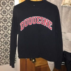 Duquesne University Champion Long Sleeve Tee