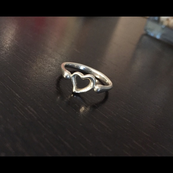 Tiffany and Co. Elsa Peretti Open Heart Ring