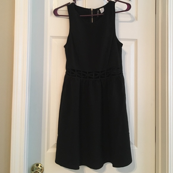 H&M black party dress