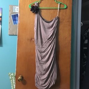 Off shoulder med dress NWT