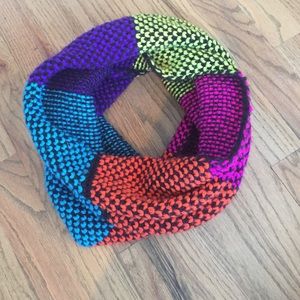 Color block infinity scarf!