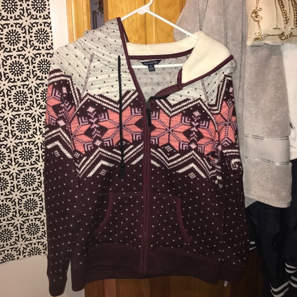 AE Sherpa Lined Zip Up