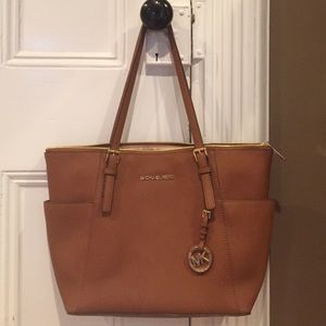 Tan Michael Kors Purse