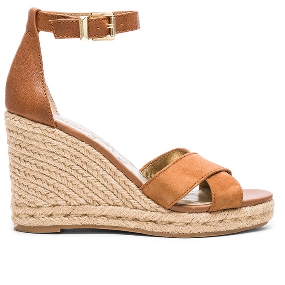 Sam Edelman Brenda wedge in saddle