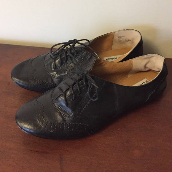 New Leather Oxfords Steve Madden