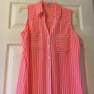 Express portofino sleeveless shirt