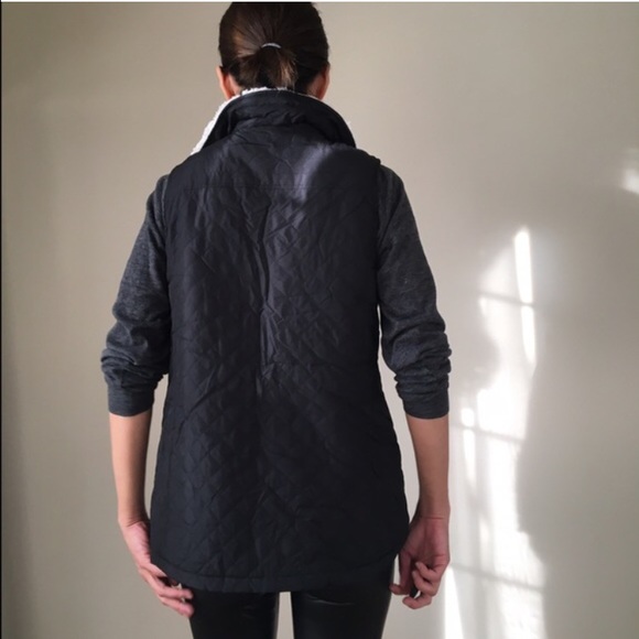 MUST HAVE Quilted vest with full shearling lining - Picture 4 of 4