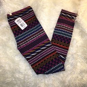 Tribal Patterned stretchy leggings