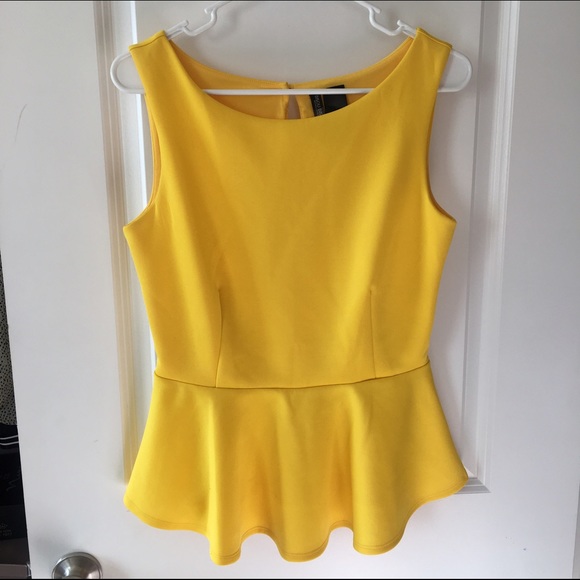 Bisou Bisou- Peplum Top