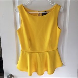 Bisou Bisou- Peplum Top