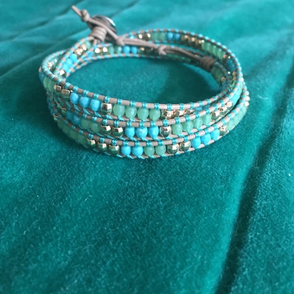 Stella and Dot beaded wrap Bracelet - Rare