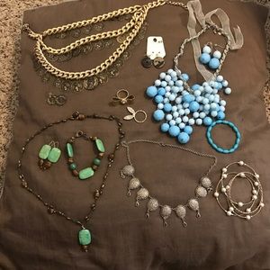 11 piece jewelry set