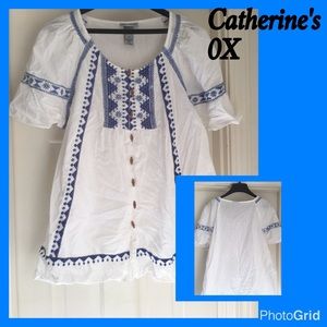 Catherine's blouse size 0X