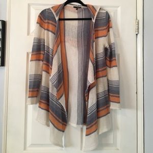 O'Neill hooded cardigan.