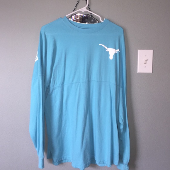 texas blue long sleeve shirt !