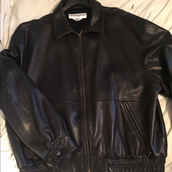 jhane barnes leather jacket