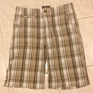 Boy"s plaid shorts 14