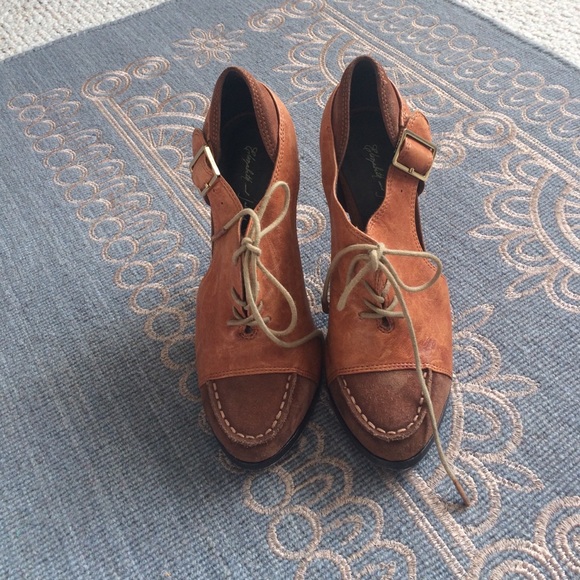 Elizabeth and James stiletto booties