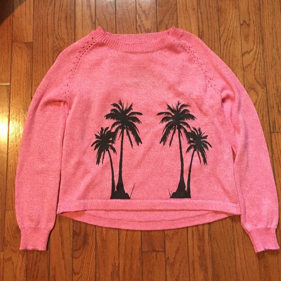 Pink Vintage Havana Sweater Girls XL