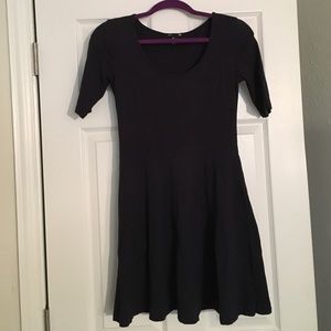 Navy blue dress