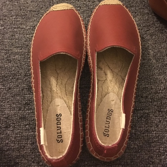 Never Worn Soludo Platform Slippers