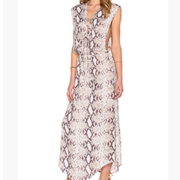 REVOLVE Pamela Lace Up Maxi Dress. HOST PICK 🍾