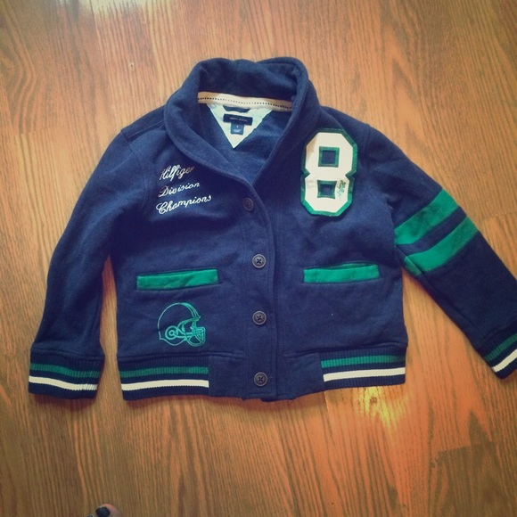 Tommy Hilfiger Crop Varsity Jacket