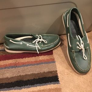 Men's Sperry Olive Green Size 11