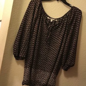 Max Studio sheer top M