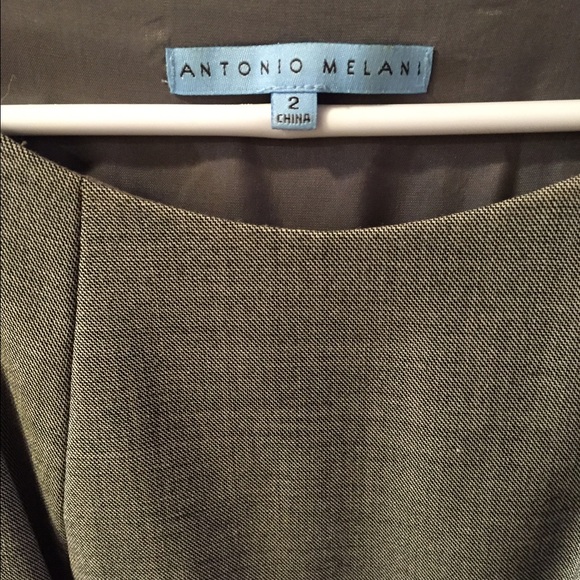 Antonio Melani grey and black structured dress - Picture 2 of 3