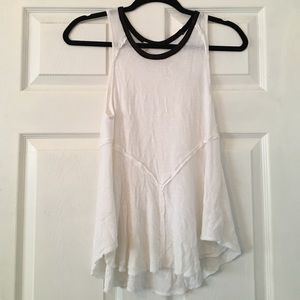 Free people white flowy tank