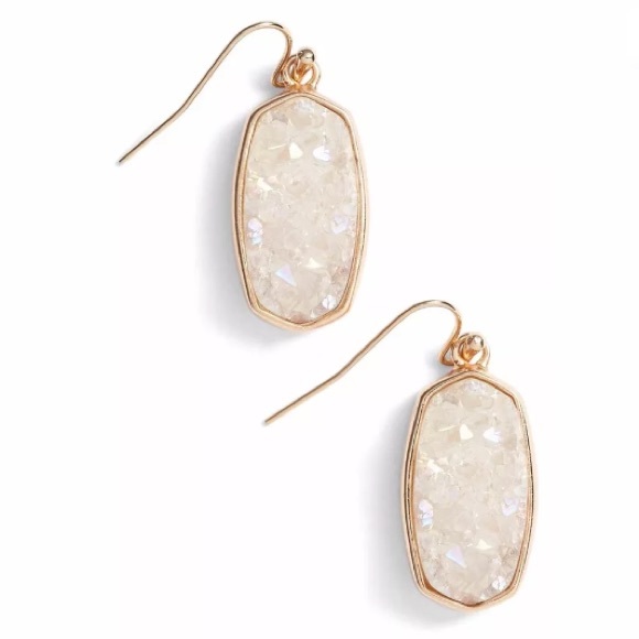 Kendra Scott Danay Earrings in Rose Gold & Drusy